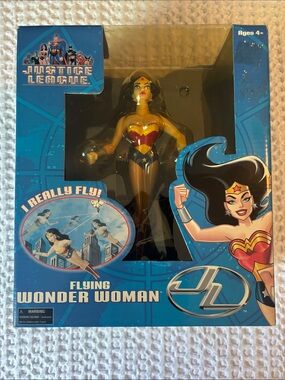 Wonder Woman Flying Toy Mint in box.